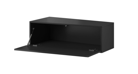 StolikTV.pl VIGO SLANT 180cm (2x90) czarny/czar.poł